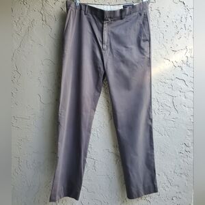 Men's Banana Republic 34×34 Modern fit 100% cotton gray pants slacks